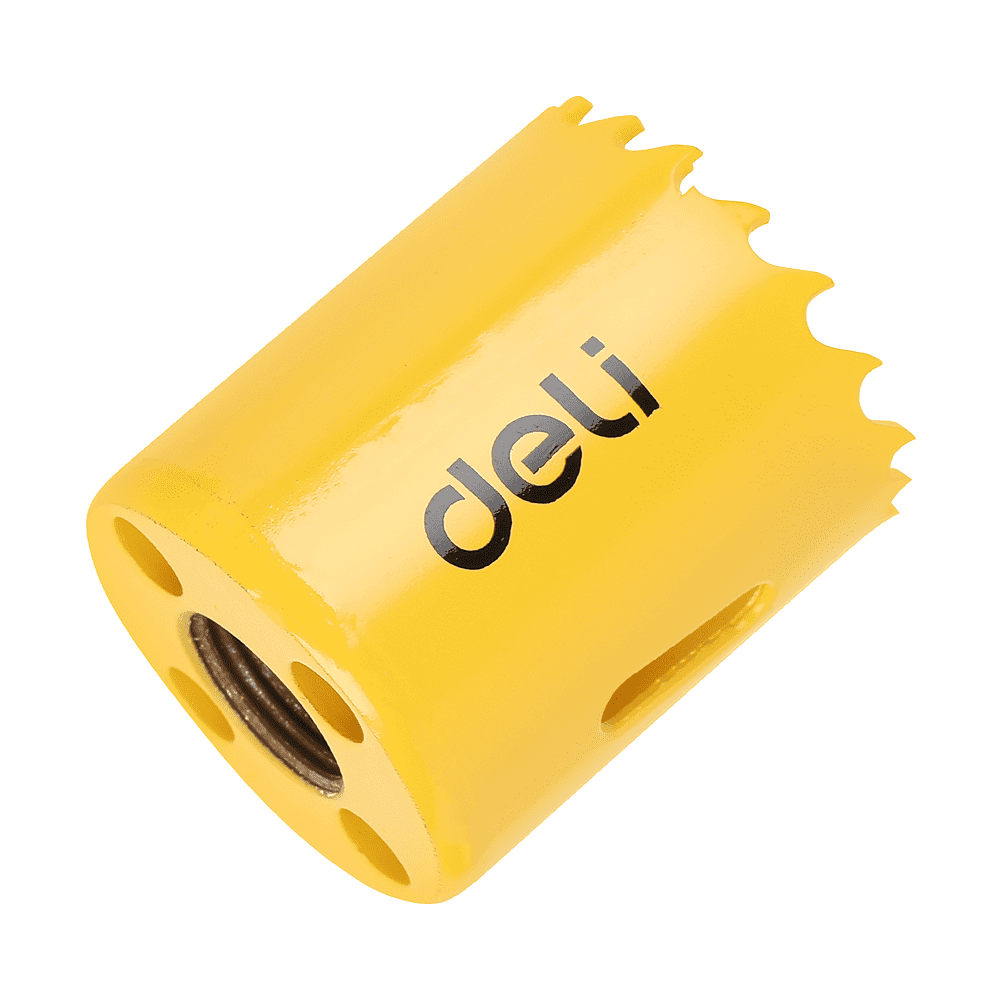 Коронка биметаллическая Deli YS EDH-SKK038-E1, 38 х 38 мм, М14 Коронка биметаллическая Deli YS EDH-SKK038-E1, 38 х 38 мм, М14