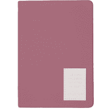 Блокнот "Nuances. Агат", А6, 136 листов, клетка, красный