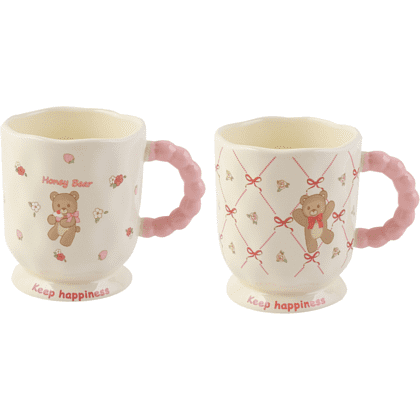 Кружка керамическая "Милый мишка", 370 мл, ассорти