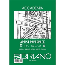 Блок бумаги для рисования "Fabriano. Art pack", А4, 160 г/м2, 150 листов