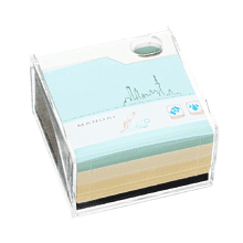 Блок бумаги для заметок 3D "Город с подсветкой", 45х80 мм, 170 листов