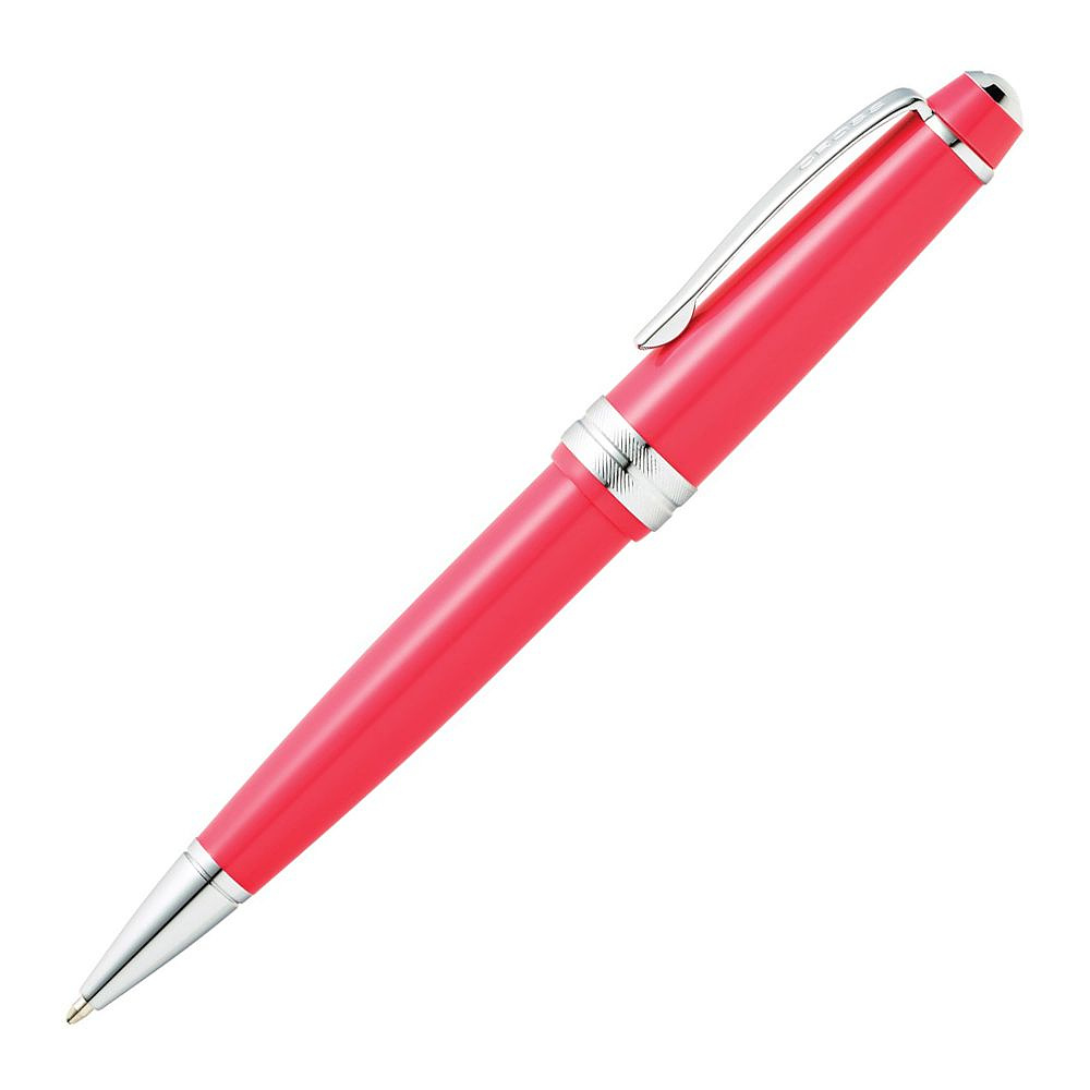 Ручка шариковая автоматическая "Cross Bailey Light", 0.7 мм, коралловый, стерж. черный - 2