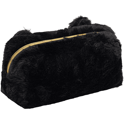 Пенал "Fluffy Kitty Black", 1 отделение, черный - 3
