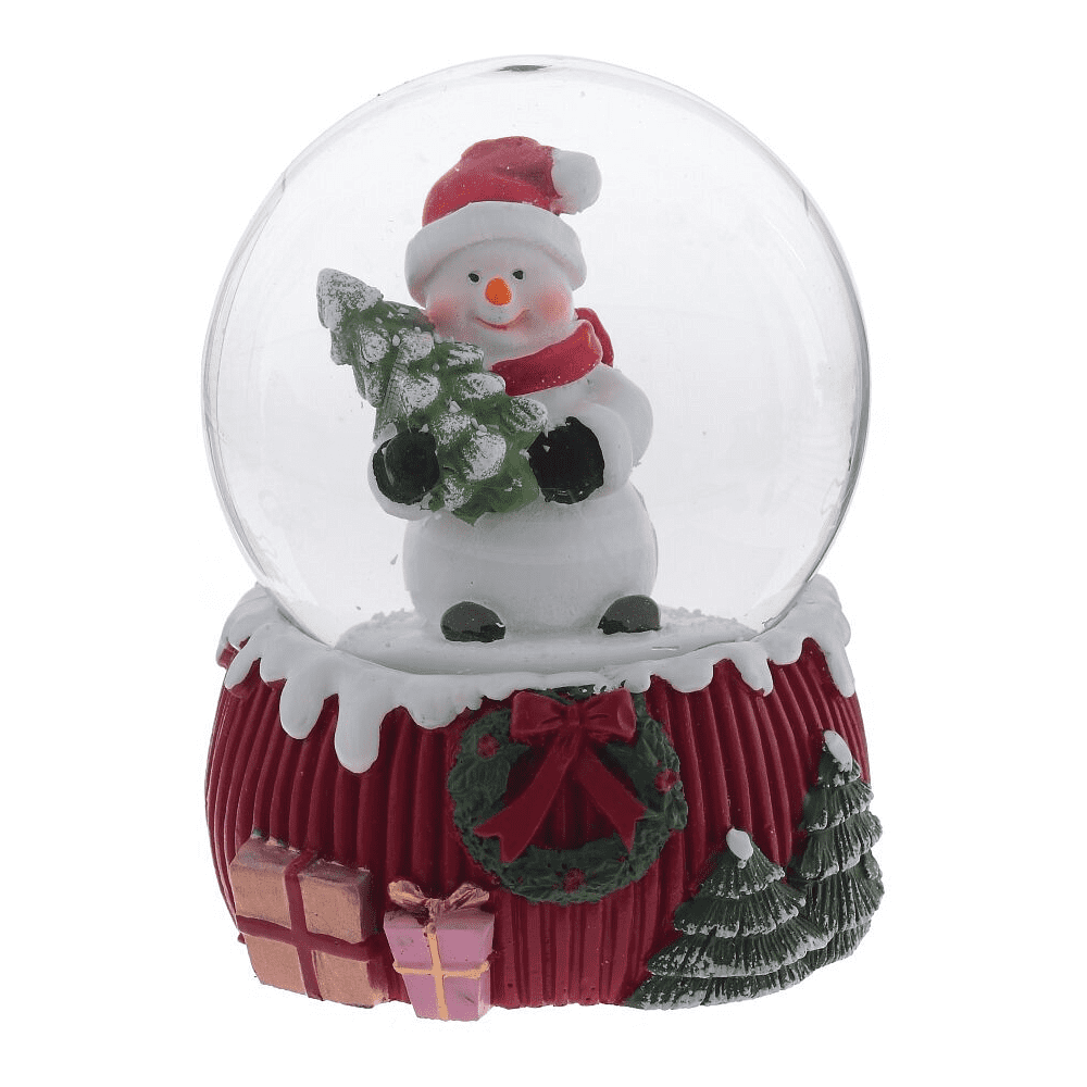 Фигурка "Мишка, Снеговик, Дед Мороз, Олень", 6.5х6.5х9 см, ассорти - 3