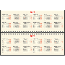 Планинг датированный "Iguana" на 2027 год, 128 страницы, линейка, синий