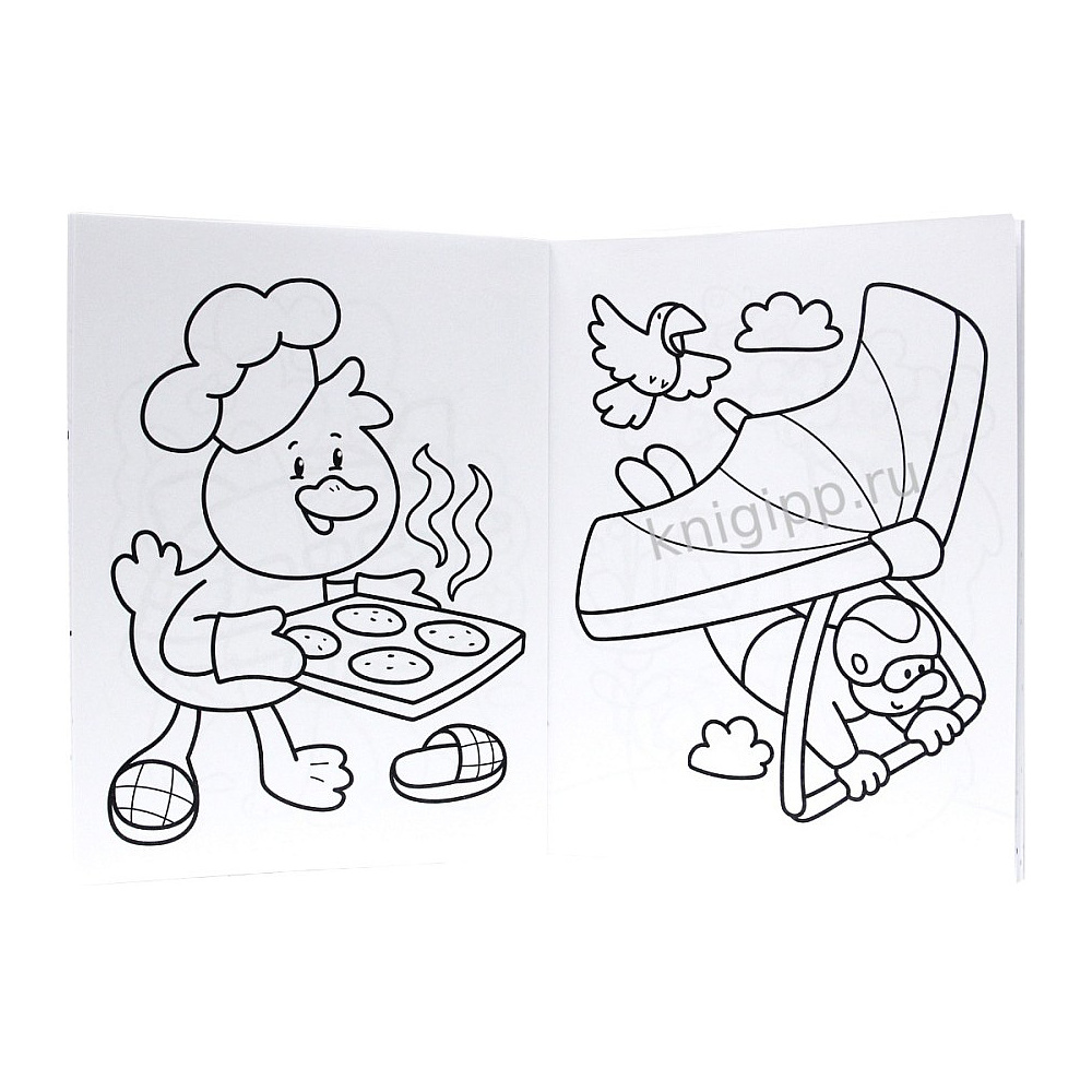 Раскраска "Супер-пупер раскраска. Для малышей" - 3