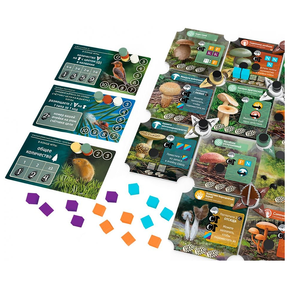 Игра настольная "Грибы и корни" - 2