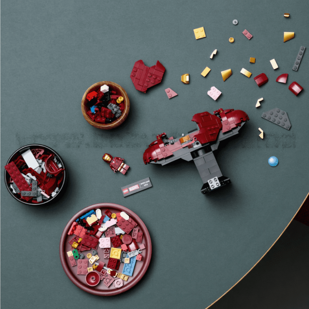 Конструктор "Lego", "Бюст железного человека MK4" - 4