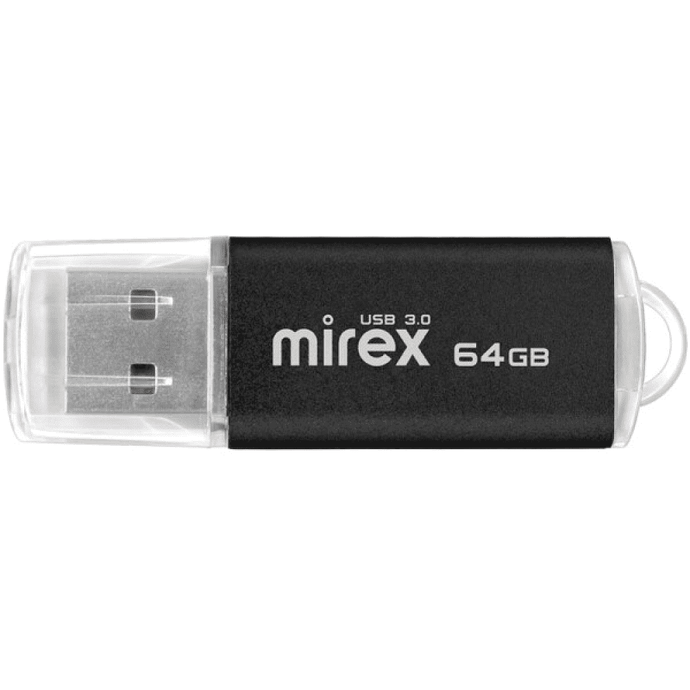 USB Flash накопитель 3.0 64 Gb UNIT BLACK, металл - 2