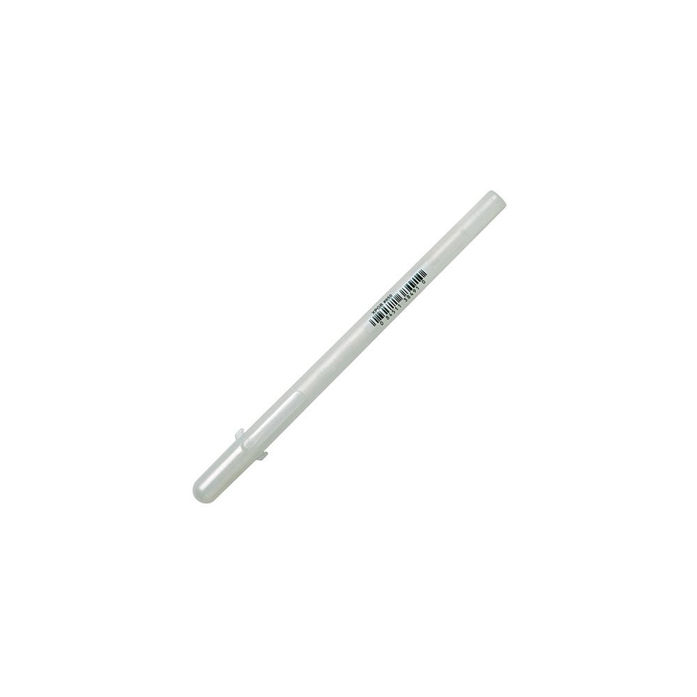 Ручка гелевая "Gelly Roll Glaze", 0.6 мм, прозрачный, стерж. белый