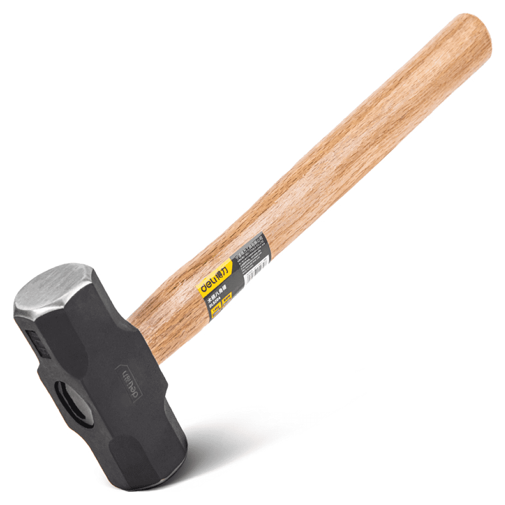 Кувалда Deli YS DL5204, 1.8 кг, деревянная рукоятка