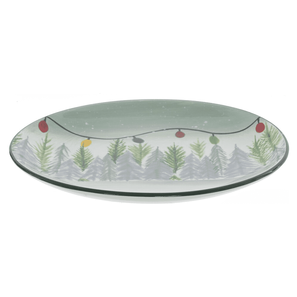 Тарелка керамическая "Сказочная пора", 23.5 см, разноцветный - 2