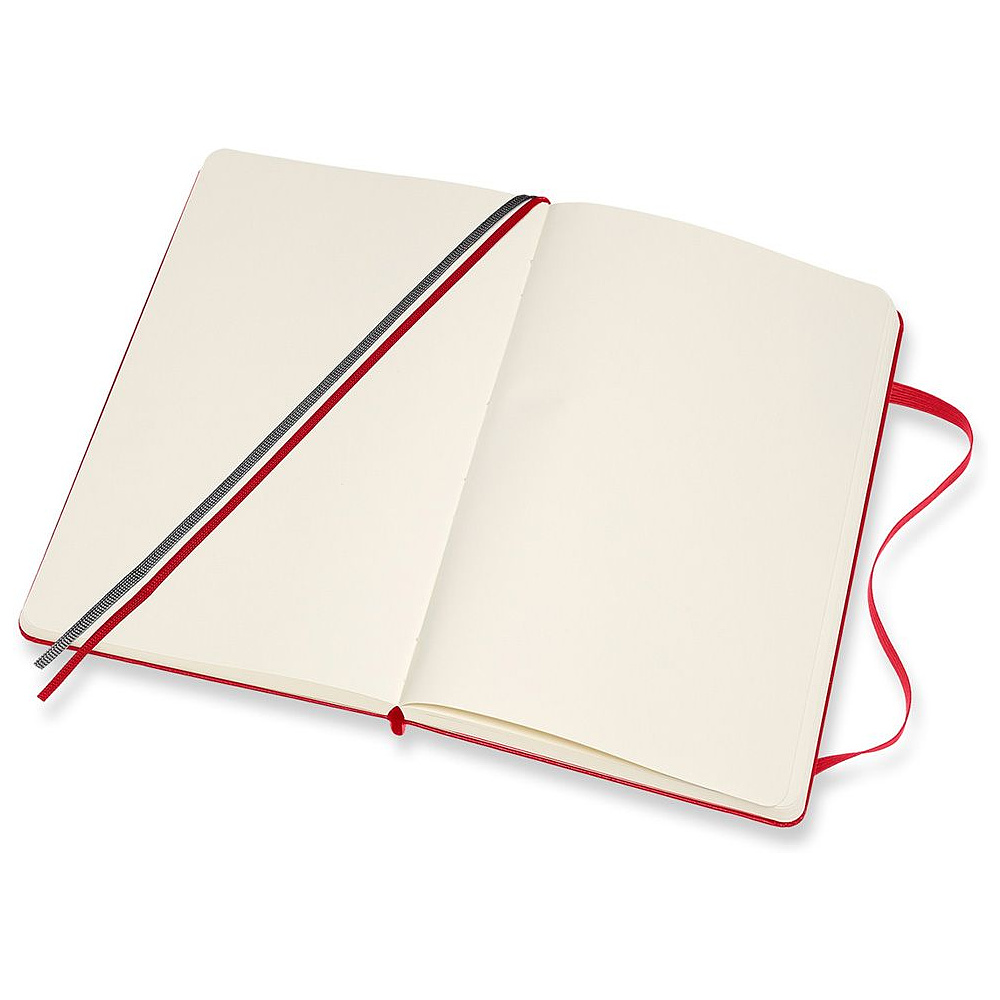 Блокнот "Classic Expended Large", А5, 200 листов, нелинованный, красный - 8