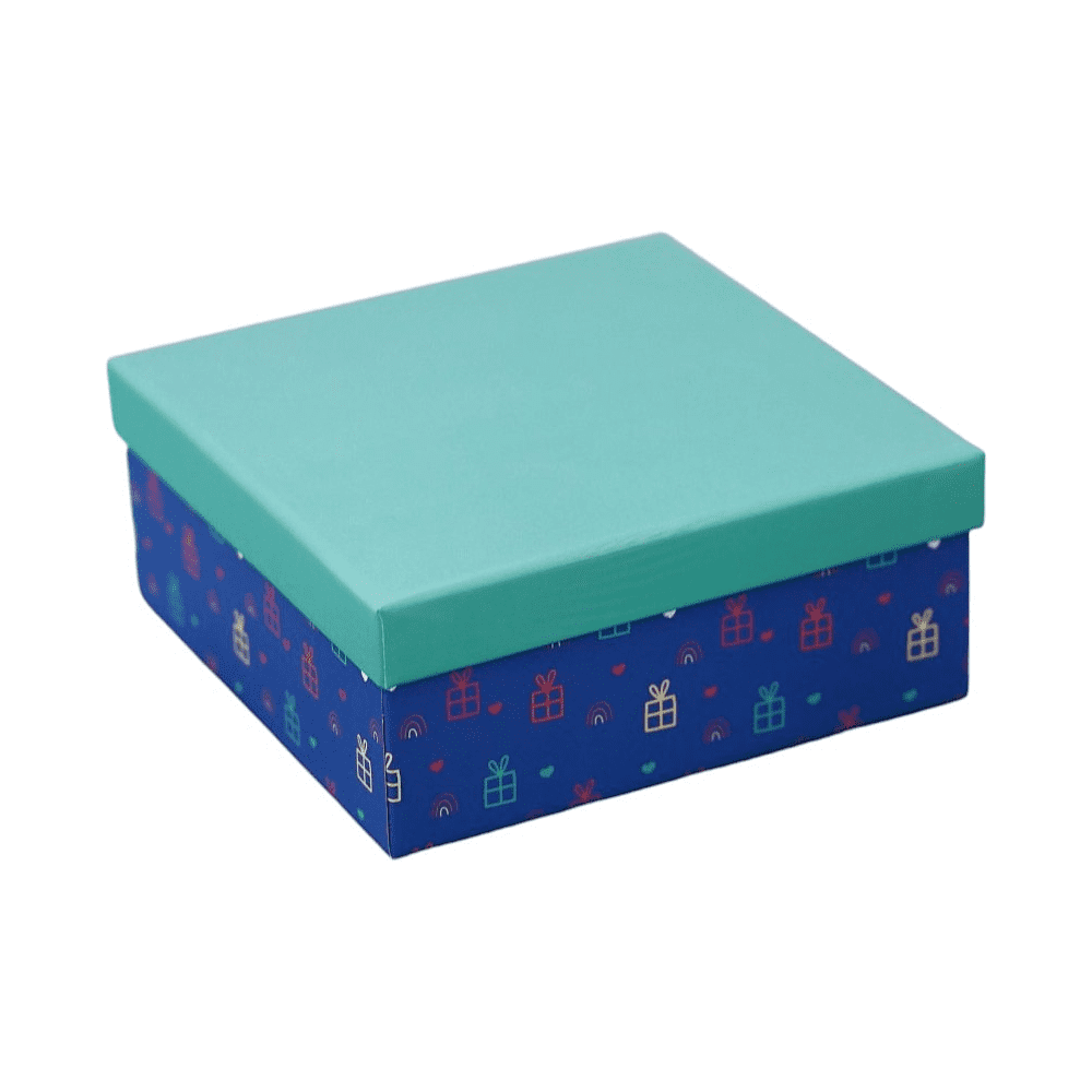Коробка подарочная "Gift", 15х15х6.5 см, картон