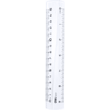 Линейка "Deli EG00112", 15 см, прозрачный