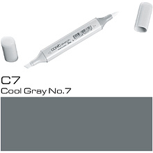 Маркер перманентный "Copic Sketch", C-7 холодный серый №7