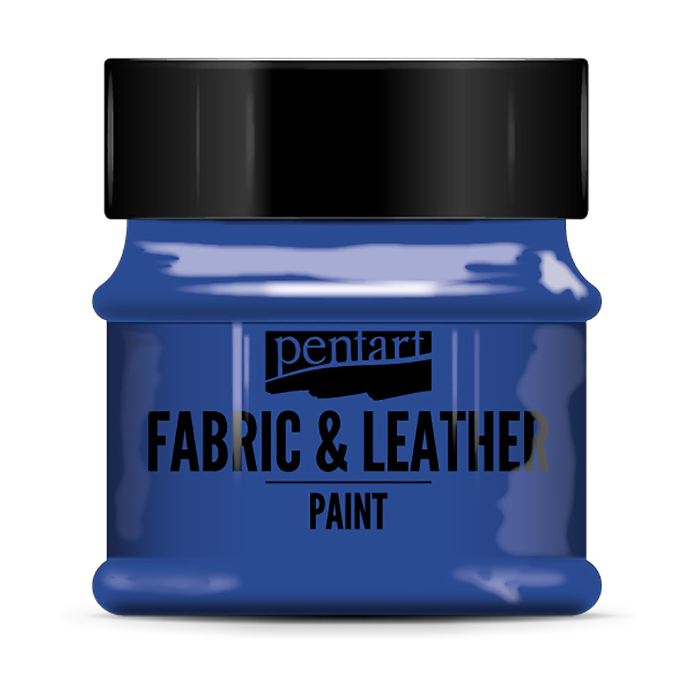 Краска для текстиля "Pentart Fabric & Leather paint", 50 мл, синий