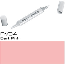 Маркер перманентный "Copic Sketch", RV-34 темный розовый