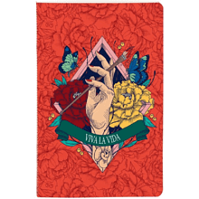 Блокнот "Frida Kahlo", 48 листов, линейка, ассорти