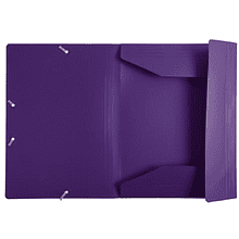 Папка на резинках "Exacompta", A4, 15 мм, полипропилен, фиолетовый