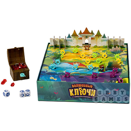 Игра настольная "Волшебные ключи" - 2