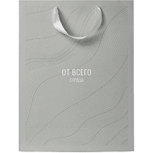 Пакет бумажный подарочный "Country", 31х41х10 см, ассорти