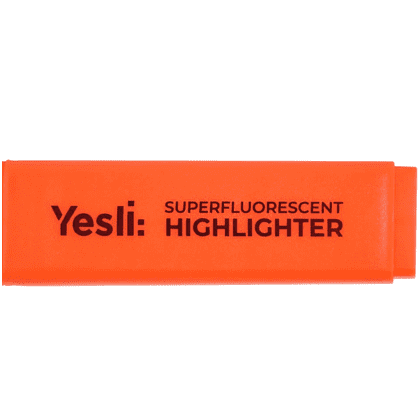 Маркер текстовый "Yesli:", оранжевый - 3