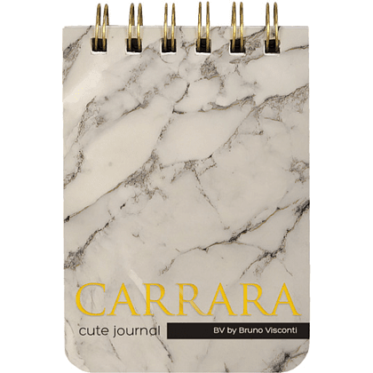 Блокнот "Cute Journal. Carrara", А7, 100 листов, линейка, разноцветный