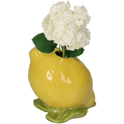 Ваза "Lemon", керамика, желтый - 3