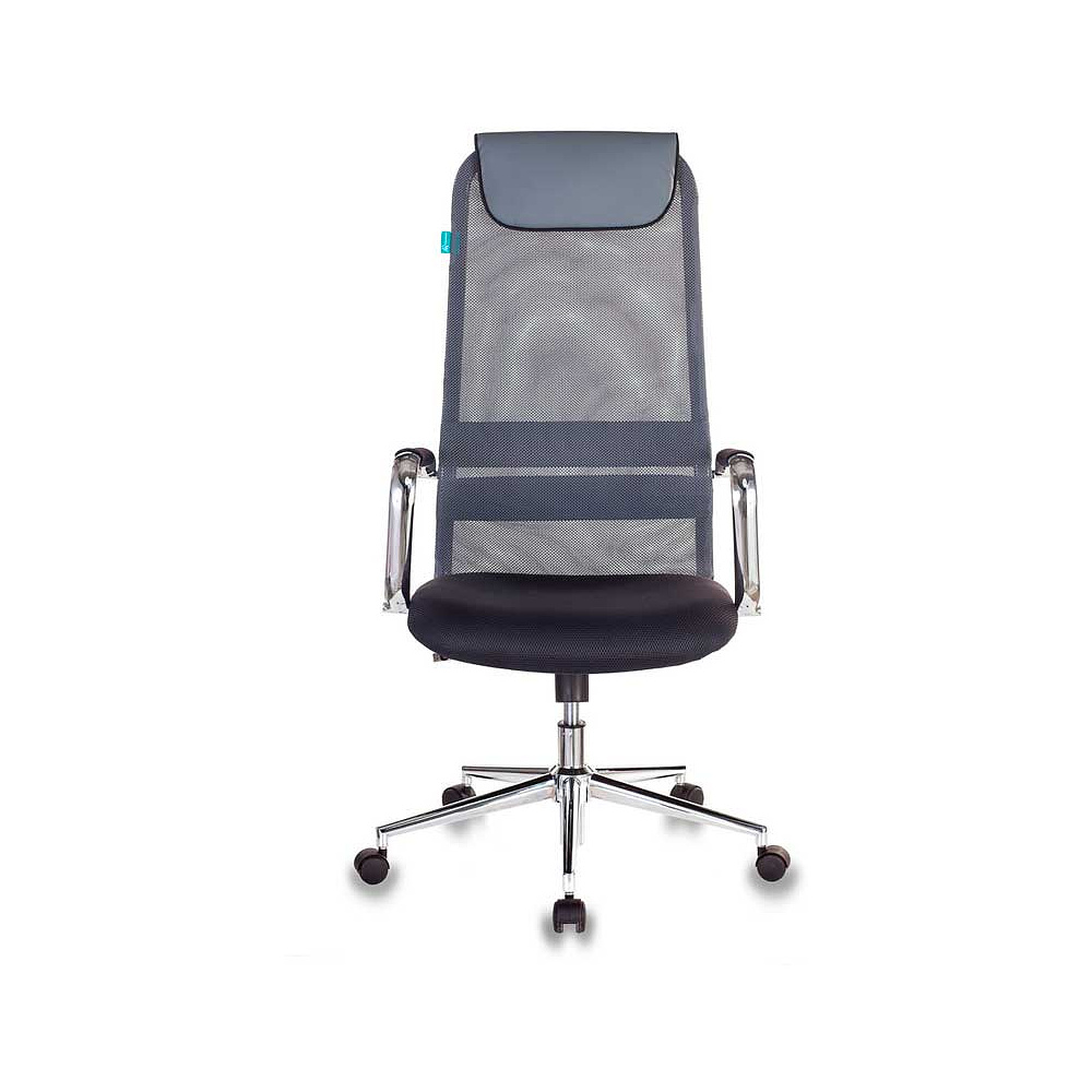 Кресло для руководителя "Бюрократ KB-9N/DG", ткань, металл, серый - 2