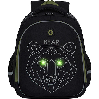 Рюкзак школьный "Bear", черный - 6