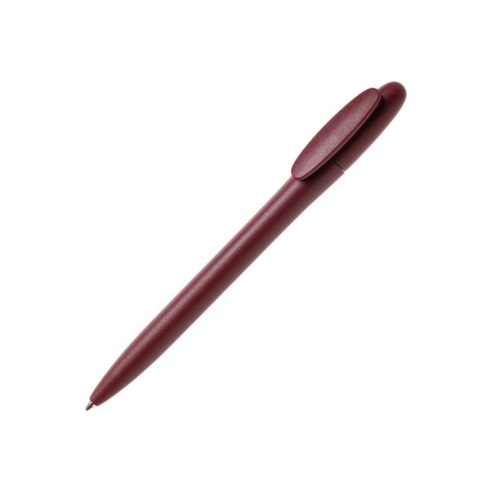 Ручка шариковая автоматическая "Bay MATT", 1.0 мм, бордовый, стерж. синий