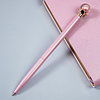 Ручка шариковая "Pink pearl", 1.0 мм, розовый, стерж. синий - 4