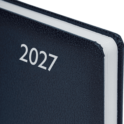 Ежедневник датированный "Profile" на 2027 год, А5, 352 страницы, синий - 3