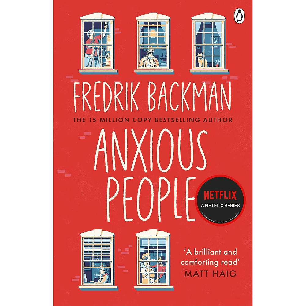 Книга на английском языке "Anxious People", Backman F.