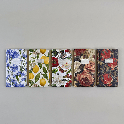 Еженедельник датированный "Flora. Paradise. Lemons" на 2027 год, A6, 128 страницы, линейка, желтый - 8