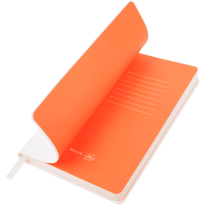 Блокнот «Color of Belarus. Pantone Hrust style», А5, 128 листов, в точку, белый, оранжевый - 3