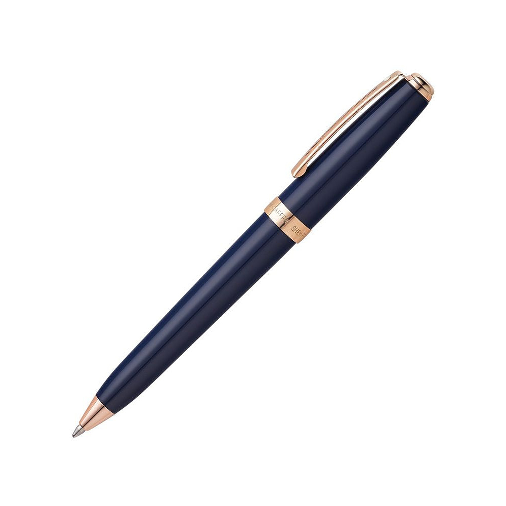 Ручка шариковая автоматическая "Sheaffer Prelude", 0.7 мм, кобальтово-синий, розовое золото, стерж. черный - 2