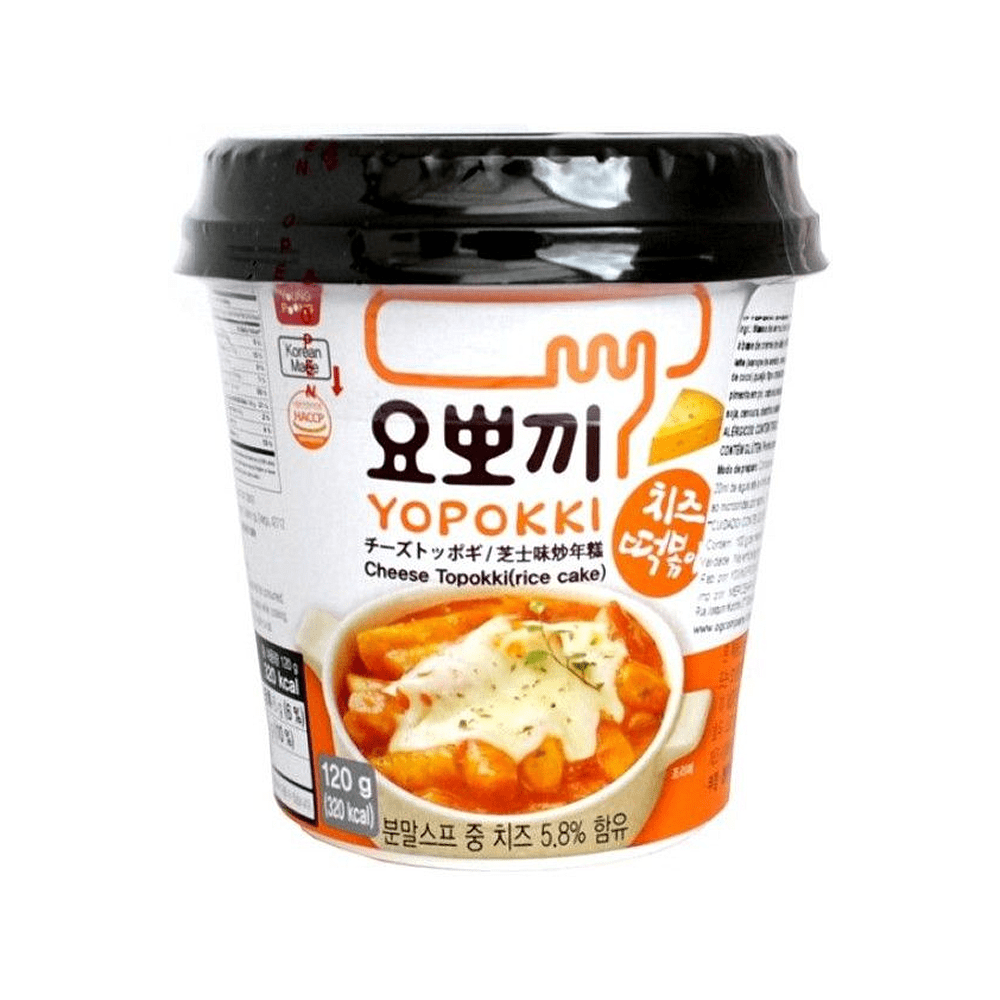 Палочки рисовые "Yopokki. Cheese", сырные, 120 гр.