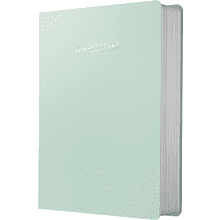 Блокнот "Floreale. Eucalyptus", А6, 136 листов, клетка, зеленый