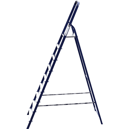 Лестница-стремянка стальная 9-и ступ 8409, 40х20   - 2