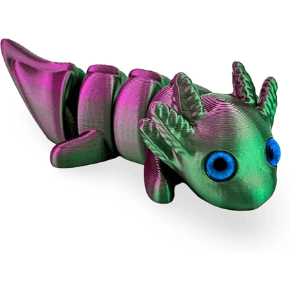Игрушка 3D "Малыш аксолотль"
