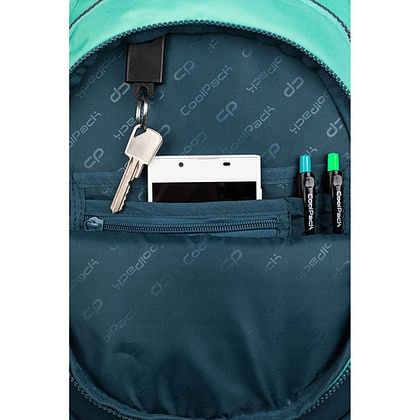 Рюкзак школьный CoolPack "Gradient blue lagoon", зеленый, синий - 5