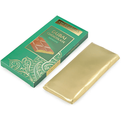 Шоколад молочный "Dubai Pistachio" с начинкой из фисташки, 50 гр - 4