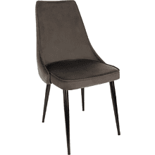 Стул Бюрократ "CH-K4_2", ткань, коричневый, металл, комплект 2 штуки