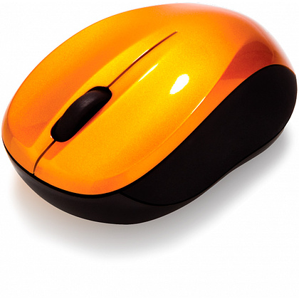 Мышь Verbatim 49045, беспроводная, 1600 dpi, 3 кнопки, оранжевый