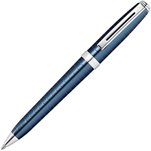 Ручка шариковая автоматическая "Sheaffer Prelude", 0.7 мм, темно-синий, серебристый, стерж. черный