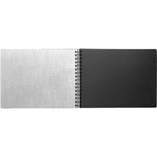 Скетчбук для пастели "GrafArt" с калькой, 270 г/м2, А4, 20 листов, черный