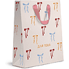 Пакет бумажный подарочный "Cherry Lady", 31х41х10 см, ассорти - 5