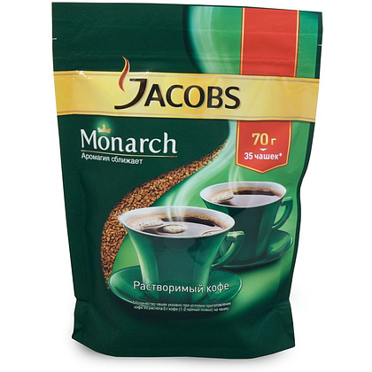 Кофе "Jacobs Monarch", растворимый, 70 г